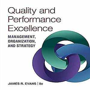 Quality & Performance Excellence - Paperback, by Evans James - Acceptable