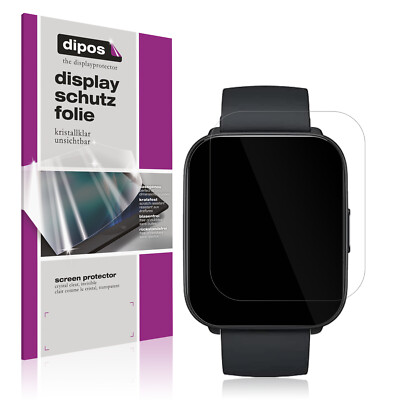 6x Schutzfolie klar für Xiaomi Mibro Watch C2 Displayschutzfolie Folie Display