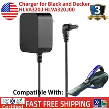 AC Adapter Charger for Black and Decker HLVA320J HLVA320J00 Handheld Vacuum PSU