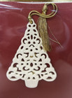 Lenox Pierced Porcelain Christmas Tree Ornament