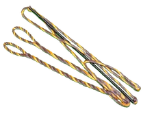 48" AMO LENGTH FLEMISH Recurve Bow String BOWSTRING B-50 DACRON Brown Yellow NEW