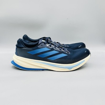 Adidas Shoes Mens 11 Blue Supernova Rise Road Running Athletic Sneakers Comfort