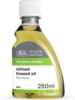 Winsor & Newton Refined Linseed 8.5 Fl Oz (Pack of 1), Oil