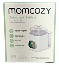 Momcozy Auto Bottle Washer Detergent Tablets 120-Count EXP. 7/27 Free Shipping