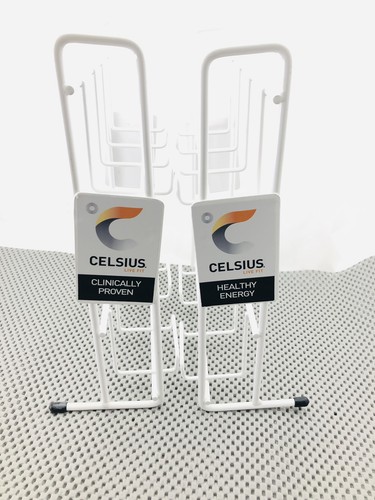Celsius Live Fit Store Display Racks - Lot of 2