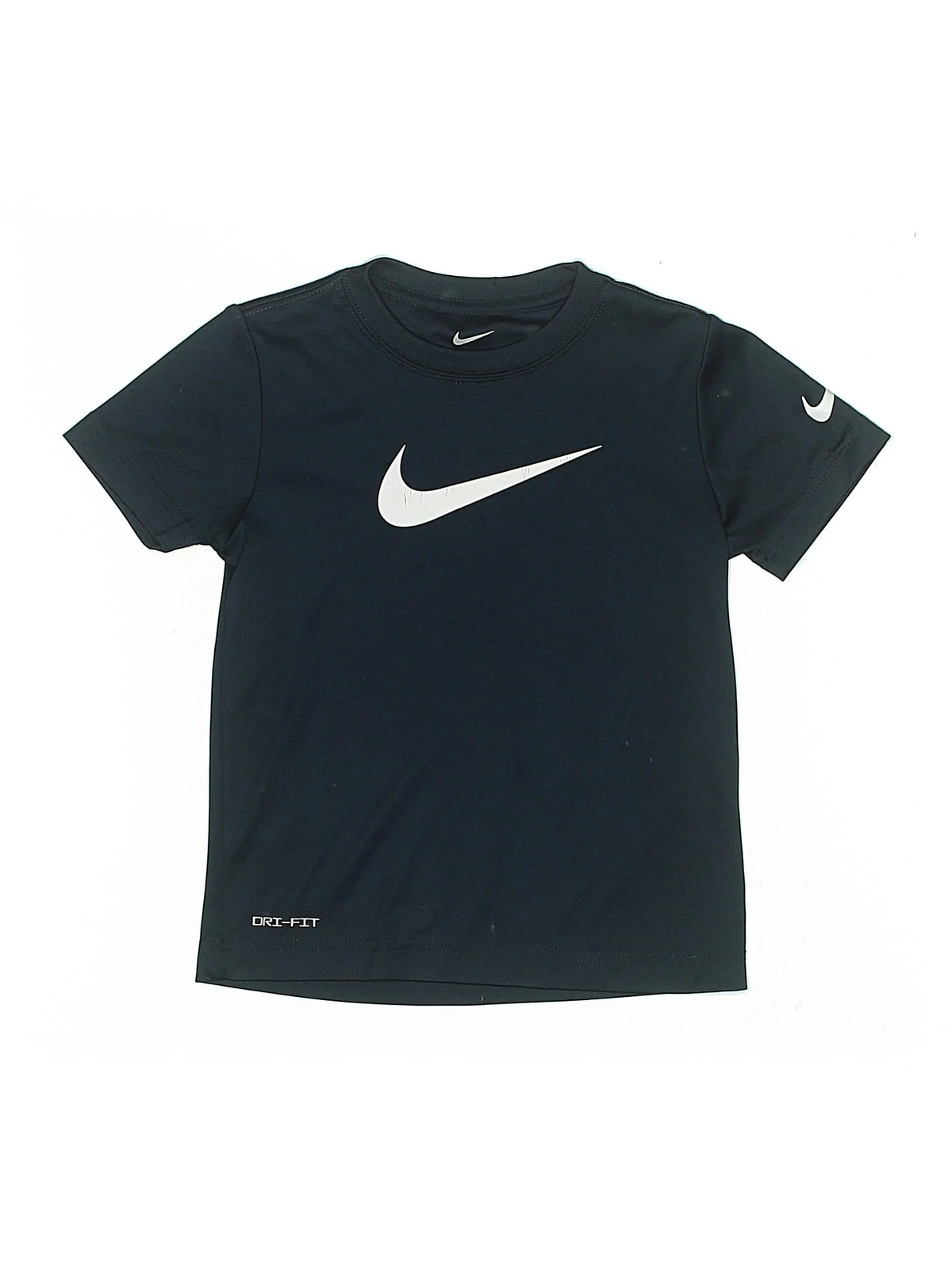 Nike Boys Black Active T-Shirt Small kids