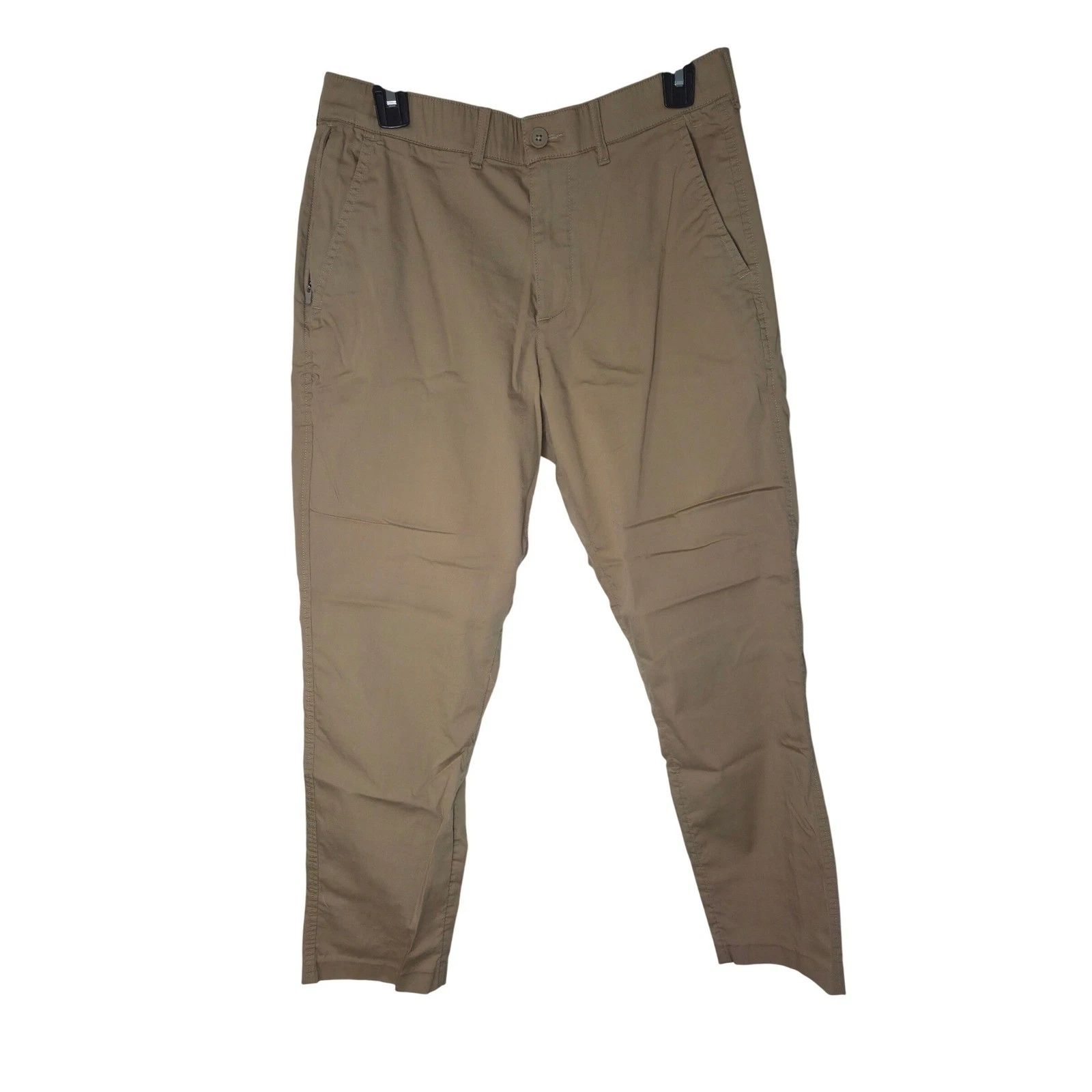 Abercrombie & Fitch Mens Athletic Skinny Stretch Chino Pants Khaki Tan 31x30
