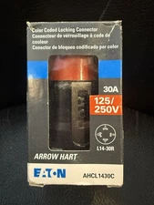 Eaton Arrow Hart 30A 125/250V Color Coded Locking Connector (6236)