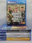 Grand Theft Auto V Premium Online Edition + PS4 Game Lot Kingdom Hearts III MK11