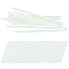 Doanas-100pcs 7 X 200mm Hot Melt Glue Sticks Transparent DIY Craft Repair Hot 0.20 per stick