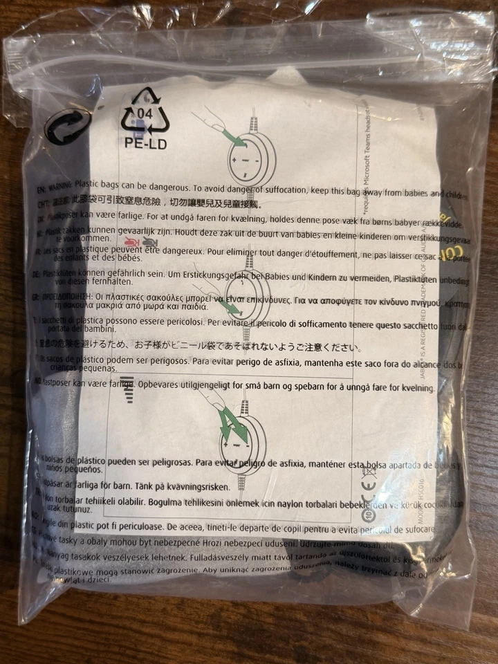 Jabra Evolve 20 Stereo Headset Black (4999-823-109) W39L - Image 3 of 4