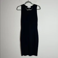 Reiss Women’s Lara Back Detail Knitted Bodycon Dress Size Medium