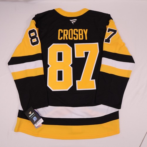Sidney Crosby #87 Penguins Fanatics Premium Home Jersey Men's 50 Large NWT
