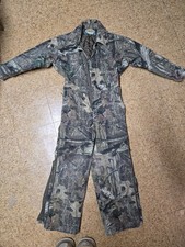 Youth Cabelas Camo Insulated Overalls