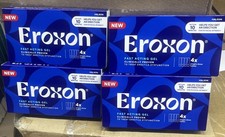 4 pack Eroxon StimGel Fast Acting Gel 4 Single Dose Tubes Per Box Exp 07/2026