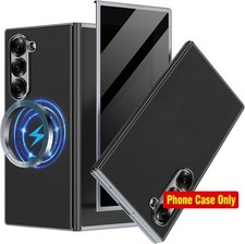 Ultra-Durable Black Case for Samsung Galaxy Z Fold 7, Military-Grade Drop-Proof