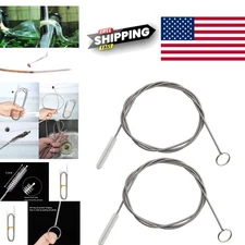 2 Pack Flexible Tube Cleaning Brush 60 Inch Ideal for Home Kitchen and Aquariums