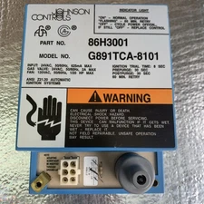 Lennox 86H3001 Pulse Furnace G14 Johnson Controls G891TCA-8101 Ign Control