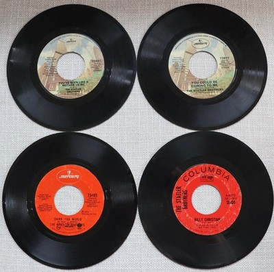 Statler Brothers 45 RPM Lot of 4 Singles Collection Mercury Columbia Country