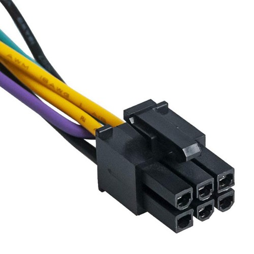 24 Pin to 6 Pin PCI-E ATX Main Adapter Cable for Z230 Z220 SFF4177 - Afbeelding 4 van 6
