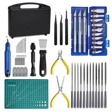 3D Printer Tools Kit, 58 PCS Accessories Kit Includes Deburring,... 