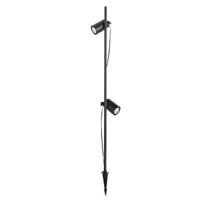 Hampton Bay Low Voltage Integrated LED Outdoor Spotlight Black 480Lm 