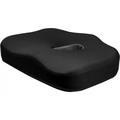 TYPE S Smoothing Premium Comfort Memory Foam Seat Cushion - Ergonomic Back Pain 