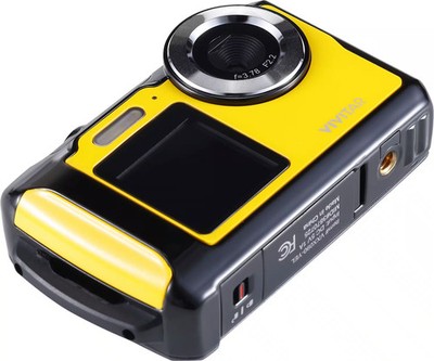 Vivitar - Dual Screen Waterproof Camera with 16x Digital Zoom and