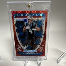 Panini 2025 Rookies & Stars Tetairoa McMillan Crusade Red Plaid #6 Rookie