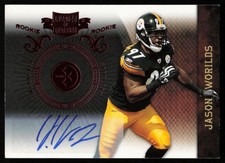 2010 Panini Plates & Patches Jason Worilds RC Auto /449 Pittsburgh Steelers #146