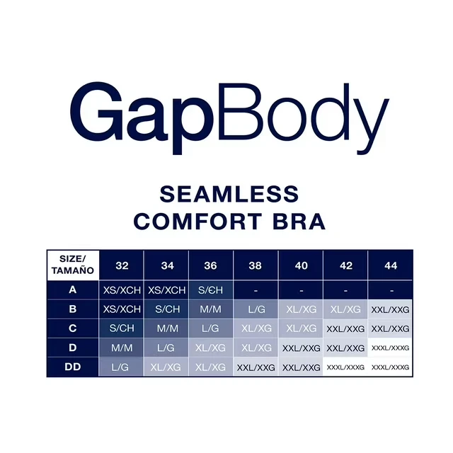 GapBody 女式 2 PK 无痕棉质舒适文胸尺寸 XXL 真黑色/淡紫色粉色 — 第 4/4 张图片