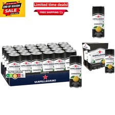 Sanpellegrino Chinotto Sparkling Beverage - 24 x 330ml Cans of Italian Luxury