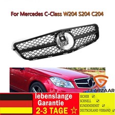 Kühlergrill Frontgrill kompatibel mit Mercedes C-Klasse W204 C300 C350 08-14