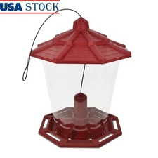 Recycled Jumbo Wild Bird Feeder Easy Fill Chew-Proof Eco-Friendly Station 