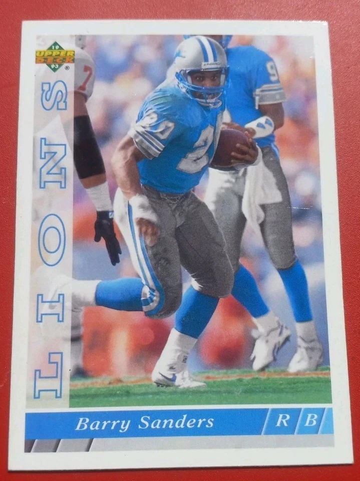 1993 Upper Deck Football Singles-Complete Your Set --- - Image 2 of 4