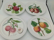 4 piatti Portmeirion Pomona - 22 cm insalata/pranzo/colazione ottime condizioni