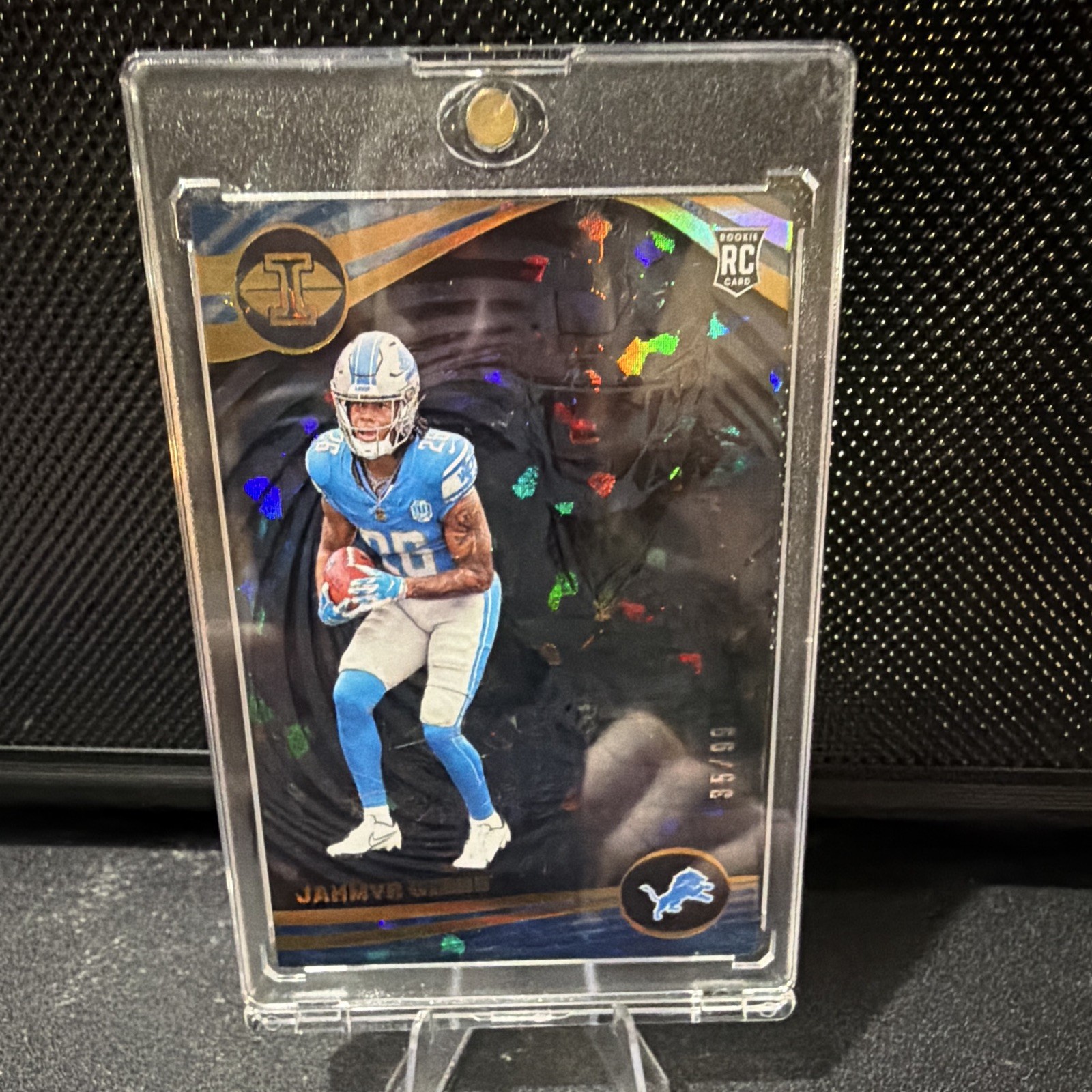Jahmyr Gibbs Panini Illusions #38 Base