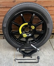 KIA STINGER 18" GENUINE ALLOY space saver SPARE WHEEL with JACK KIT 135/80/R18