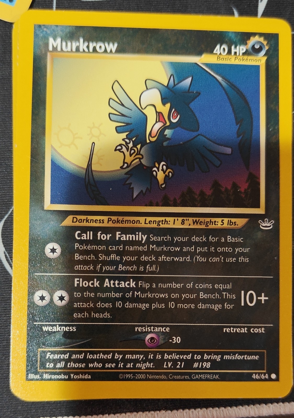 Murkrow 46/64 Neo Revelation Regular
