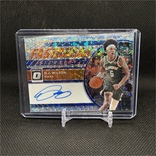 2017-18 Panini Donruss Optic Fast Break Rookie Auto D.J. Wilson #FB-DJW Bucks