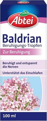 Abtei Baldrian Beruhigungstropfen - pflanzliches 100 ml (1er Pack) 