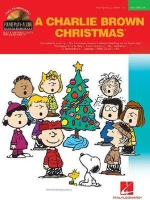 Charlie Brown Christmas Piano Play-Along Volume 34 Book/Online Audio | Guaraldi