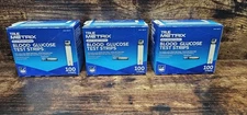 3 True Metrix Blood Glucose Test Strips 300 Strips Total 100 Each Box Exp 7/26