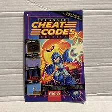Emio Publications Vintage NES Cheat Codes Book Classic Edition Tips for 25 Games