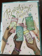 5 Sealed Papyrus Happy Birthday Cards Lot 2