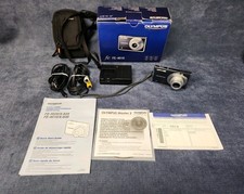 Olympus FE-4010 Digital Camera 12MP 4x Wide Zoom, 2GB Card Case Cables Box s-2E