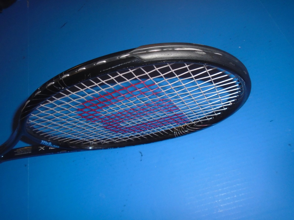 Wilson BLX Blade 98 Amplifeel 18x20. 4 1/2. Luxilon M2 Pro Choice