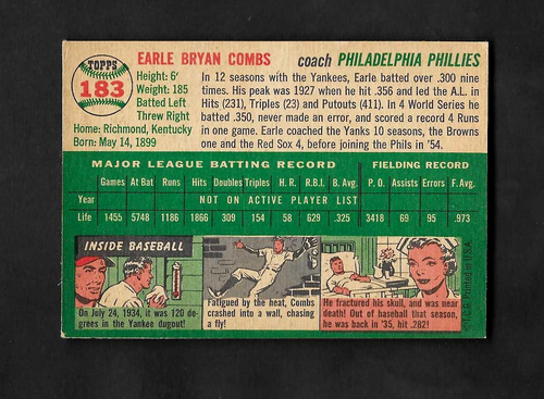 1954 Topps Baseball Cards - You Pick - aaalvins - Picture 25 of 37