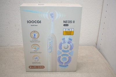 SOOCAS NEOS II Ultra 3-in-1 Oscillating Battery Toothbrush Case T04  Open Box