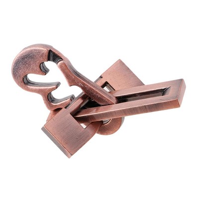 Piano Lock Wire Puzzle Brain Teaser Mind Game Toy Steel Metal IQ Test Magic